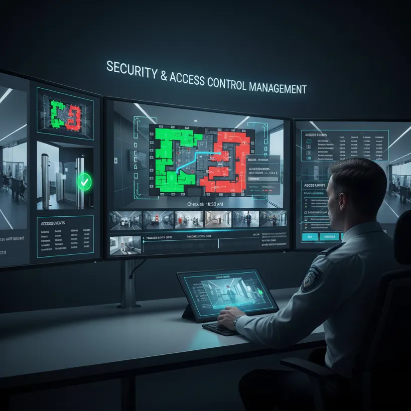 Security & Access Control Management System in Dubai UAE